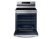 COCINA ELECT. SAMSUNG NE63F6311SR/AP 30" 5Q PLATEADA