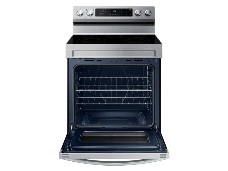 COCINA ELECT. SAMSUNG NE63F6311SR/AP 30" 5Q PLATEADA