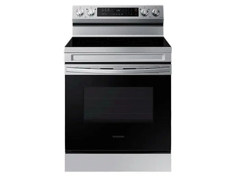 COCINA ELECT. SAMSUNG NE63F6311SR/AP 30" 5Q PLATEADA