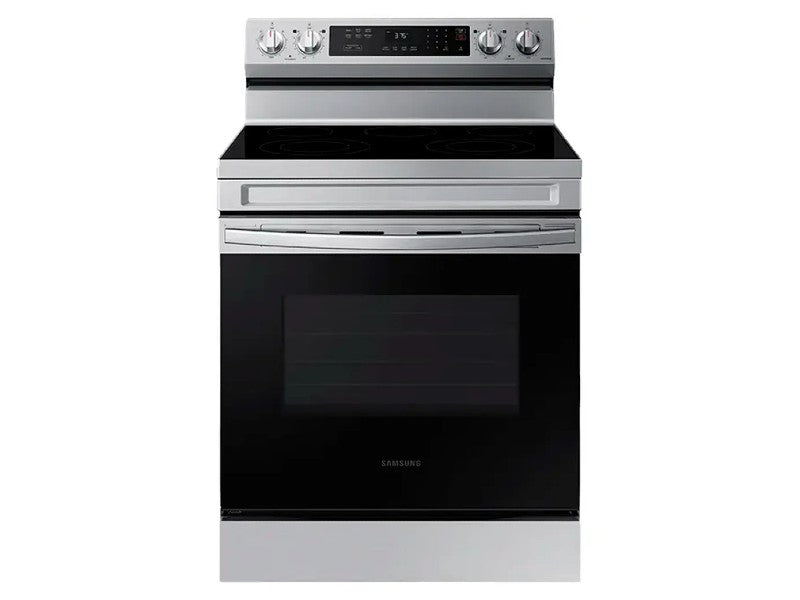 COCINA ELECT. SAMSUNG NE63F6311SR/AP 30" 5Q PLATEADA