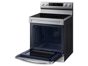 SAMSUNG NE63F6511SR/AP 30" 5-BURNER SILVER ELECTRIC RANGE