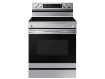 SAMSUNG NE63F6511SR/AP 30" 5-BURNER SILVER ELECTRIC RANGE