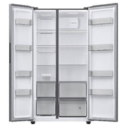 REFRIGERADORA SAMSUNG RS40H53XDTED SIDE B Y SIDE 18 PIES PLATEADA