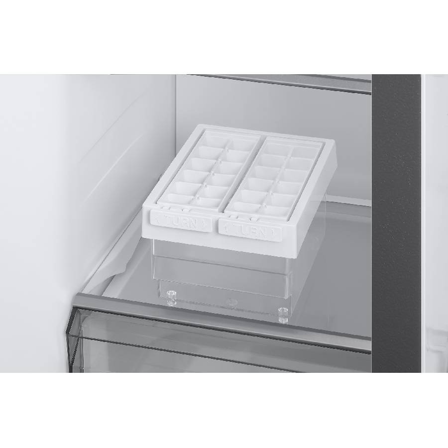 REFRIGERADORA SAMSUNG RS40H53XDTED SIDE B Y SIDE 18 PIES PLATEADA