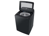 LAVADORA SAMSUNG WA28B8375GV/AX  28KG INVERTER NEGRA