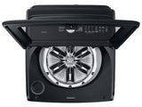 LAVADORA SAMSUNG WA28B8375GV/AX  28KG INVERTER NEGRA