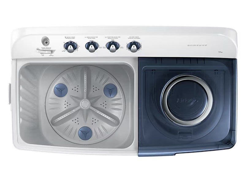 SAMSUNG WT18K5200MB/AP 18KG WHITE SEMI-AUTOMATIC WASHING MACHINE