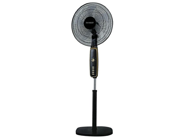ABANICO PIE 18" NEGRO  SANKEY  FN18ST20M