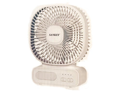 ABANICO ESCRITORIO 6" SANKEY FN6BAT21W BLANCO