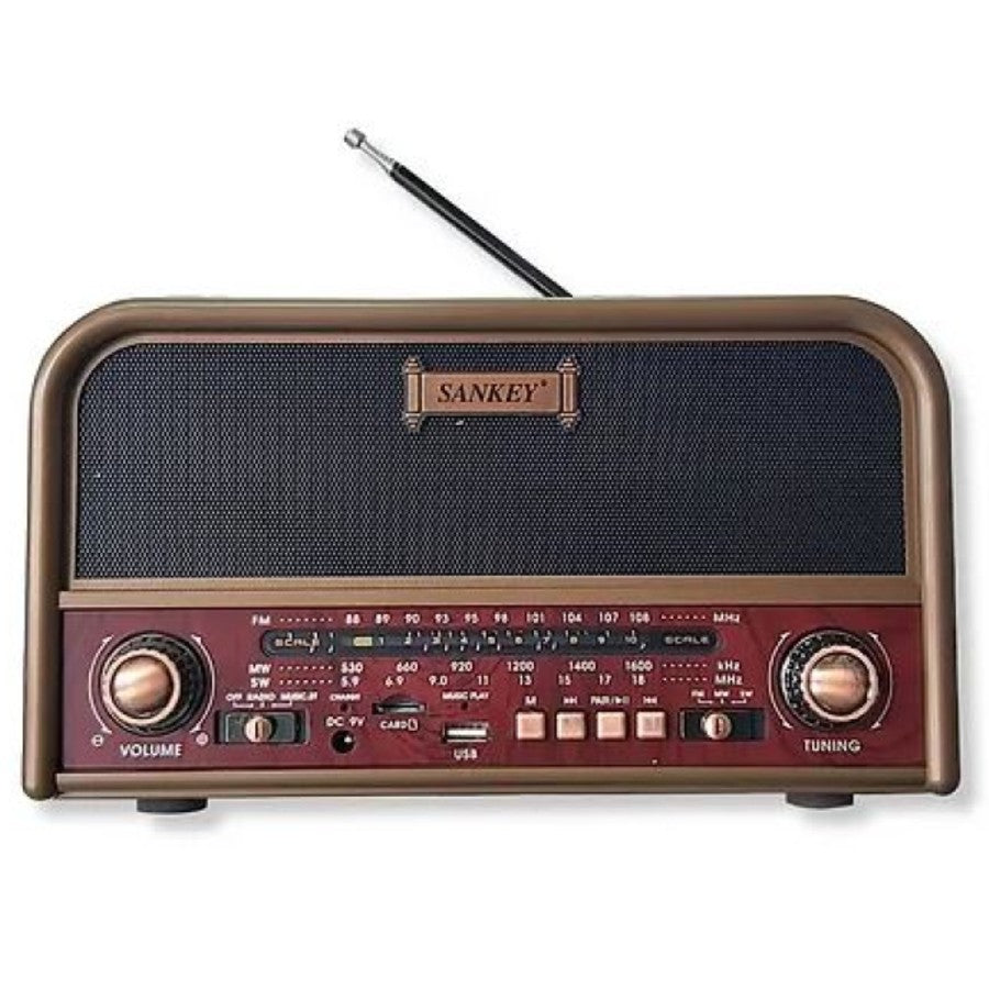 RADIO PORTATIL SANKEY R508 BT/USB/RECARGABLE