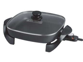 BLACK+DECKER SK1212B 12"X12" ELECTRIC SKILLET