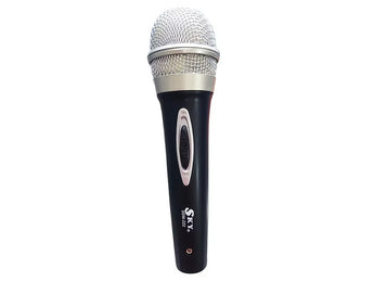 WIRED UNIDIRECTIONAL MICROPHONE SDM-222BK BLACK