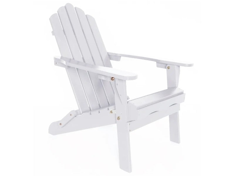 WHITE FOLDING TERRACE CHAIR SILLA-PLE-02