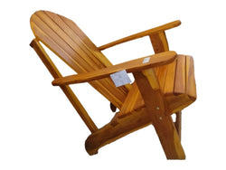 SILLA MADERA TECA ABUELA FIJA
