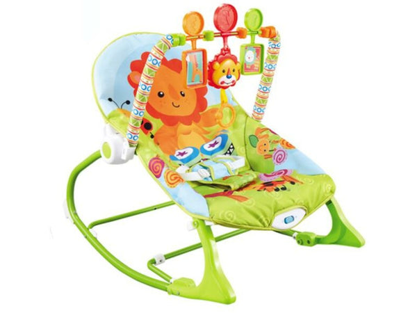 SILLA MECEDORA/VIBRADORA MUSICAL LEON