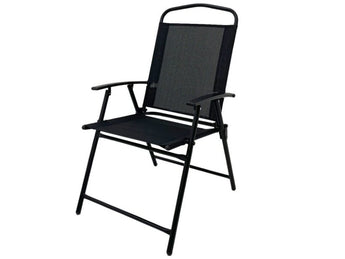 TAIKE EX-7143 BLACK FOLDING CHAIR