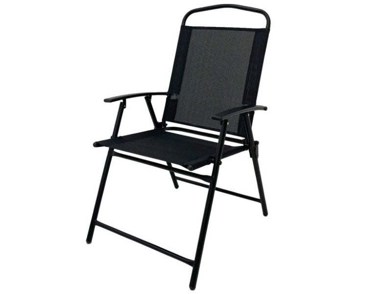 TAIKE EX-7143 BLACK FOLDING CHAIR