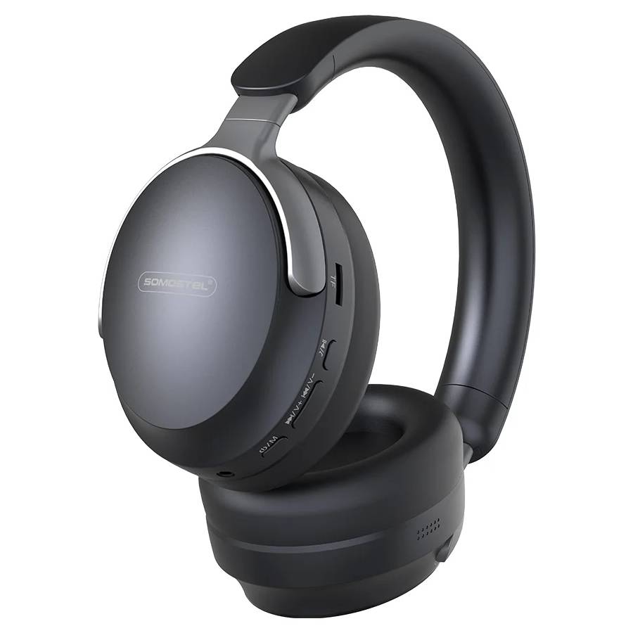 AUDIFONO PLEGABLE SOMOSTEL SMS-CJ34 NEGRO INAL/BT/FM