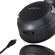 AUDIFONO PLEGABLE SOMOSTEL SMS-CJ34 NEGRO INAL/BT/FM
