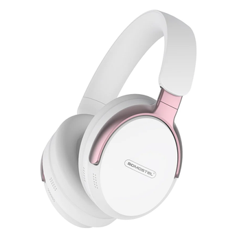 AUDIFONO PLEGABLE SOMOSTEL SMS-CJ34 ROSADOS INAL/BT/FM