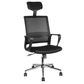 SILLA OFICINA EJECUTIVA MESH SO5579BK C/CABECERA