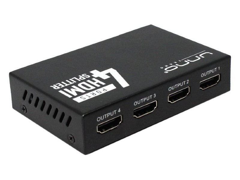 UNNO HB1205 4-PORT HDMI 30HZ BLACK SPLITTER