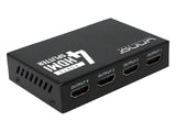 SPLITTER UNNO HB1205 4 PUERTOS HDMI 30HZ NEGRO