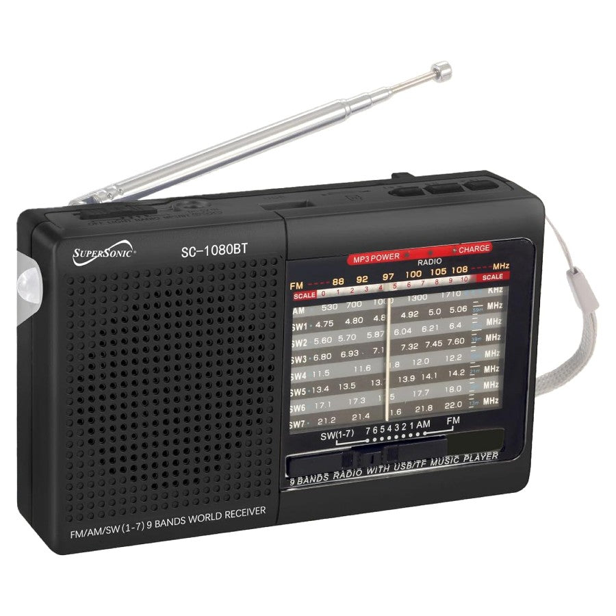 RADIO SUPERSONIC SUPSC1080N NEGRO