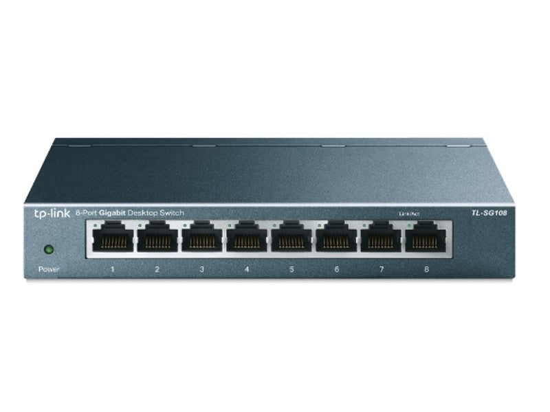 TP-LINK 8-PORT GIGABIT ETHERNET SWITCH TL-SG108