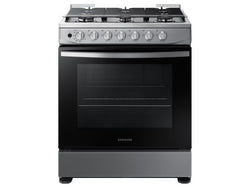 COCINA GAS SAMSUNG NX52D3000MV/AX 30" 6Q PLATEADA