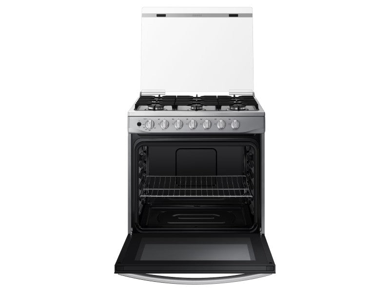 SAMSUNG NX52D3000MV/AX 30" 6-Burner Stainless Steel Gas Range