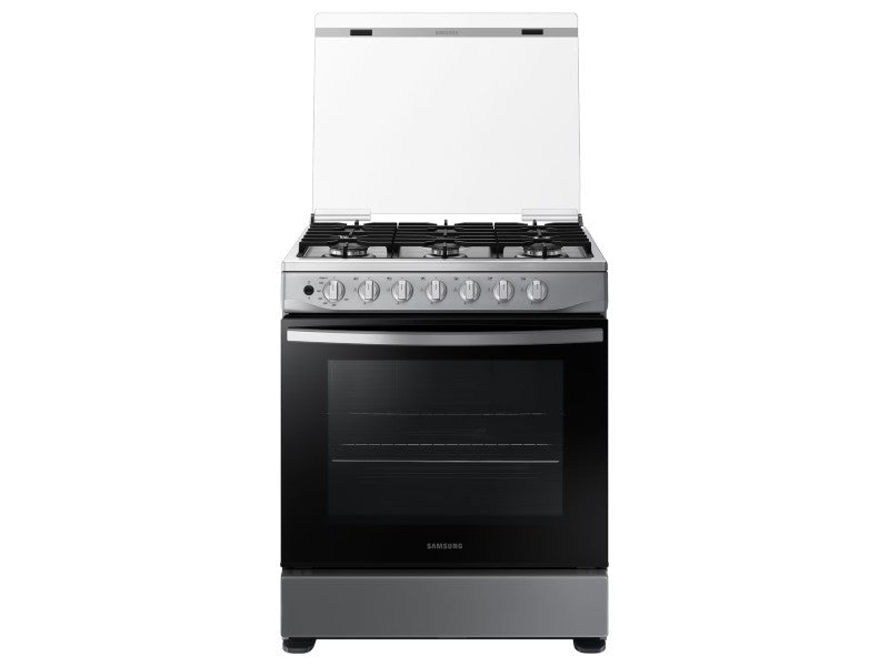 SAMSUNG NX52D3000MV/AX 30" 6-Burner Stainless Steel Gas Range
