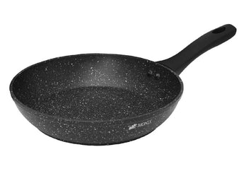 MONIX BLACK MARBLE FRYING PAN 28CM