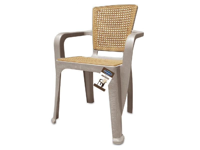 PROLIMSO TWO-TONE WICKER CHAIR SM001