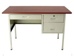 ESCRITORIO TAIKE OM-9000 METAL BEGE