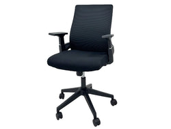 SILLA SEMI EJECUTIVA MALLA NEGRA TAIKE OS-2189