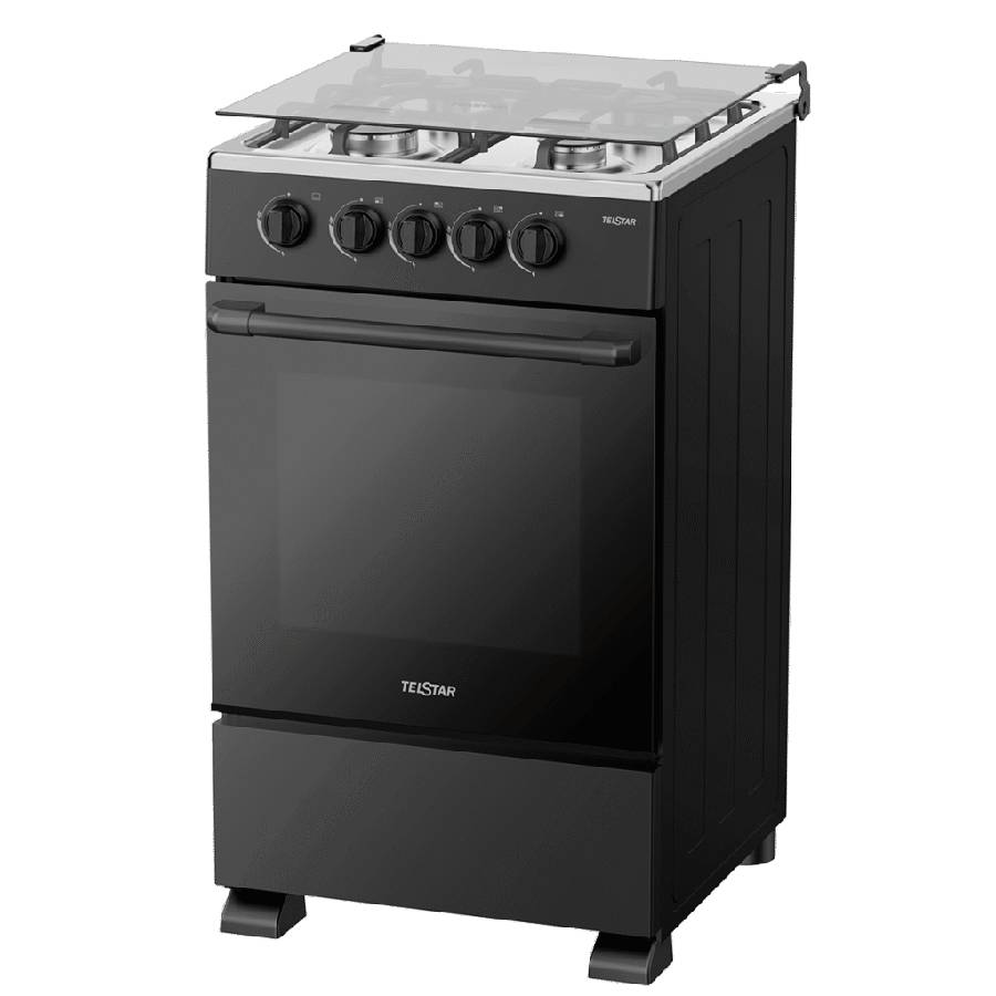 COCINA GAS TELSTAR TCG020210MD 20" 4Q NEGRA