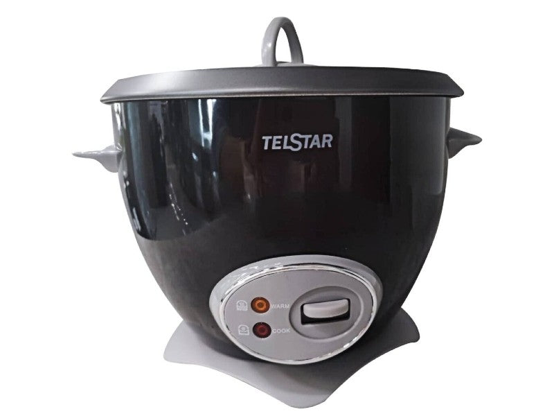TELSTAR TAR015230NR RICE COOKER, 8 CUPS, BLACK