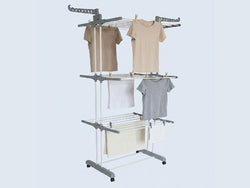 TENDEDERO VERTICAL PLEGABLE BLANCO