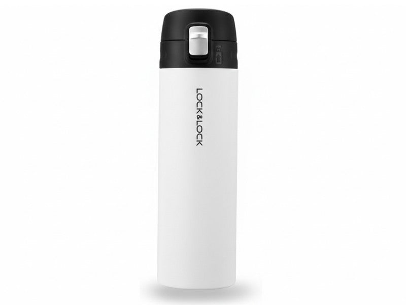 ONE TOUCH THERMOS 390ML WHITE LHC 3222 WHT
