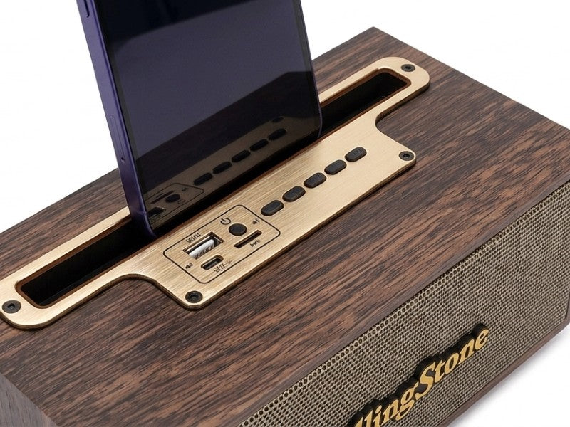 PORTABLE RECHARGEABLE SPEAKER RS-BTS1WD COFFEE