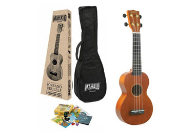 SOPRANO UKULELE NATURAL KIT TMMR1TBRK