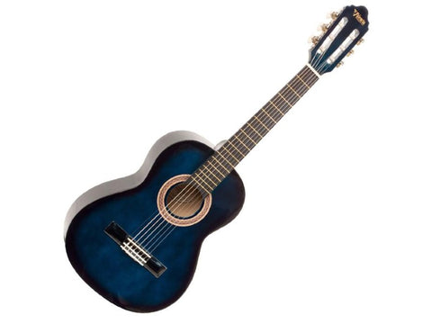 GUITARRA VALENCIA ACUSTICA BLUE SUNBURST