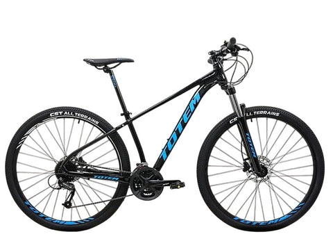 BICICLETA 29" TOTEM T9 ALTUS 9V HIDRA 16" S. NEGRO/AZUL