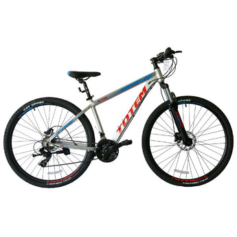 BICICLETA 27.5" TOTEM W790 HIDRA 17" GRIS/CELESTE