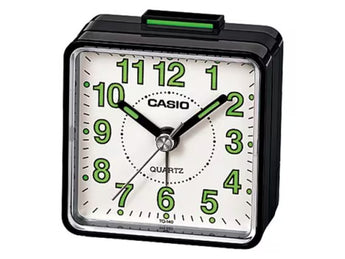 CASIO TQ-140-1B ANALOG ALARM CLOCK
