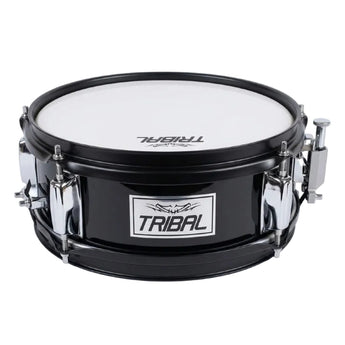 TAMBOR REDOBLANTE 10"X4" NEGRO MARCHA-TRIBAL