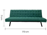 SOFA CAMA TAIKEN SA-4297 LINO TURQUESA
