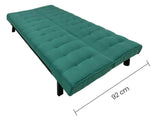 SOFA CAMA TAIKEN SA-4297 LINO TURQUESA