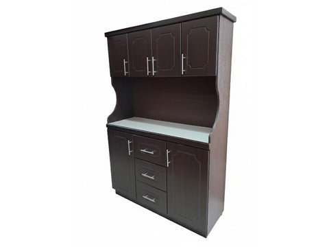 TRASTERO AZULEJO MELAMINA CAFE 1122